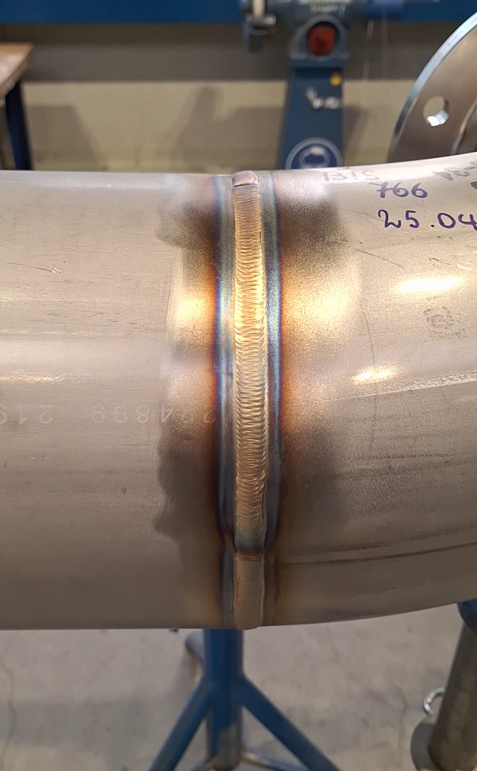 Stainless weld
